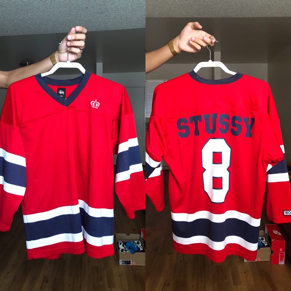 STUSSY HOCKEY JERSEY SHIRT